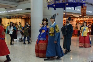 仁川空港でやっていた催し物