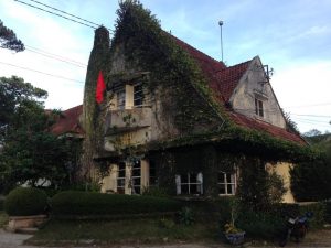 ダラット市内にあるFrench Quarter。ホテルとして改装されていてあまりおもしろみはなかった