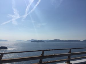 瀬戸大橋からの景色